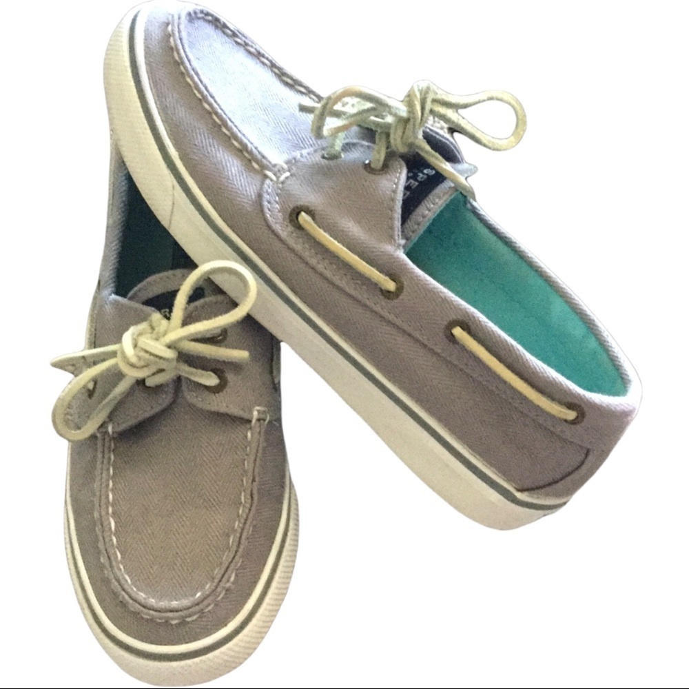 Sperry Top-Sider Gray Women’s Boat Shoe Loafers 6.5 M